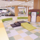 ジョイントマット 大判 厚手 おしゃれ 防炎 ジョイントカーペット ジョイントクッション 床材 防音 みずわ工業 お試し 確認用 diy 施工 テスト サンプル 色見本 【納期B】【lic-mzw-sample】