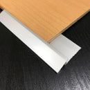 見切り材 アルミ製見切り材 金物 金台 アルミ見切り材 金属製 床材 フロアタイル用 エッジ クラテツロック 抗菌クラテツフロア専用 ナガタ 【納期B】【lic-nagata-007】