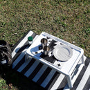 ミニテーブル サイドテーブル センターテーブル サブテーブル カフェテーブル 折りたたみ 折り畳み 省スペース スリム ベッド上で使える 【納期B】【lic-nit-0004】