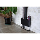 傘立て 傘たて 5本 スリム コンパクト シンプル 省スペース 珪藻土 吸水 折り畳み傘 折りたたみ傘 白 ホワイト 黒 ブラック 【納期B】【lic-nit-0005】