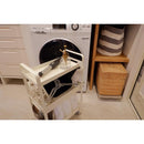 キッチンワゴン 収納ワゴン ラック キャスター付き 3段 台所 リビング サニタリー ガレージ 車庫 倉庫 シンプル おしゃれ 白 ホワイト 黒 ブラック 【納期B】【lic-nit-0006】