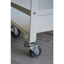 キッチンワゴン 収納ワゴン ラック キャスター付き 3段 台所 リビング サニタリー ガレージ 車庫 倉庫 シンプル おしゃれ 白 ホワイト 黒 ブラック 【納期B】【lic-nit-0006】