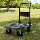 台車 折りたたみ 折り畳み キャリー 屋外用 アウトドア キャンプ 耐荷重 100kg 日本製 国産 オフロード対応 荒地 荷ズレ防止 【納期B】【lic-nit-0010】