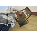 サイドテーブル 北欧 おしゃれ ベッドサイド ソファサイド アイアン 脚 フレーム 木製 天板 天然木 カフェ風 シンプル ラック 棚 物置き ロータイプ 低い 【納期B】【lic-nit-0011】