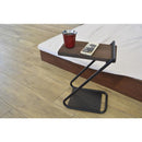 サイドテーブル 北欧 おしゃれ ベッドサイド ソファサイド アイアン 脚 フレーム 木製 天板 天然木 カフェ風 シンプル ラック 棚 物置き ロータイプ 低い 【納期B】【lic-nit-0011】