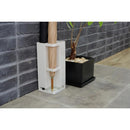 傘立て 傘たて 4本 角置き 隅っこ 端 スリム コンパクト シンプル 省スペース 安定感 白 ホワイト 黒 ブラック アンブレラスタンド ラック 【納期B】【lic-nit-0013】