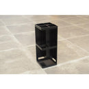 傘立て 傘たて 4本 角置き 隅っこ 端 スリム コンパクト シンプル 省スペース 安定感 白 ホワイト 黒 ブラック アンブレラスタンド ラック 【納期B】【lic-nit-0013】