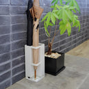 傘立て 傘たて 4本 角置き 隅っこ 端 スリム コンパクト シンプル 省スペース 安定感 白 ホワイト 黒 ブラック アンブレラスタンド ラック 【納期B】【lic-nit-0013】