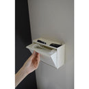 マスク収納ケース マスク入れ マスクケース マスク収納ボックス マグネット 磁石 スチール面 壁 貼りつけ 壁掛け シンプル おしゃれ インテリア 布マスク対応 【納期B】【lic-nit-0014】