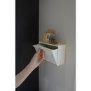 マスク収納ケース マスク入れ マスクケース マスク収納ボックス マグネット 磁石 スチール面 壁 貼りつけ 壁掛け シンプル おしゃれ インテリア 布マスク対応 【納期B】【lic-nit-0014】