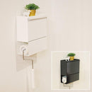 コロコロ収納ケース 収納ボックス ストッカー マグネット 磁石 スチール面 壁 貼りつけ 壁掛け 粘着ローラー ころころ シンプル おしゃれ インテリア 【納期B】【lic-nit-0015】