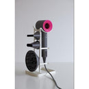 ドライヤースタンド ドライヤーラック ドライヤー収納 ドライヤー立て おしゃれ スタイリッシュ シンプル 白 黒 洗面所 ランドリー サニタリー 脱衣所 【納期B】【lic-nit-0016】