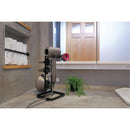 ドライヤースタンド ドライヤーラック ドライヤー収納 ドライヤー立て おしゃれ スタイリッシュ シンプル 白 黒 洗面所 ランドリー サニタリー 脱衣所 【納期B】【lic-nit-0016】