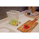 ポリ袋ホルダー ポリ袋スタンド ポリ袋ラック ごみ箱 ゴミ箱 小型 小さい ミニ 簡易 キッチン 台所 洗面所 ランドリー 【納期B】【lic-nit-0017】