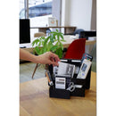 リモコン収納 タブレットホルダー タブレットスタンド タブレットラック タブレット収納 タブレット立て リモコンラック リモコン立て ホワイト ブラック 【納期B】【lic-nit-0022】