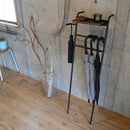 傘立て 傘たて ハンガーラック 壁掛け 壁 立て掛け おしゃれ シンプル 北欧 スタイリッシュ スリム 小物置き 天板 玄関 エントランス 【納期B】【lic-nit-0023】