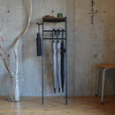 傘立て 傘たて ハンガーラック 壁掛け 壁 立て掛け おしゃれ シンプル 北欧 スタイリッシュ スリム 小物置き 天板 玄関 エントランス 【納期B】【lic-nit-0023】