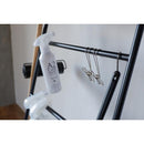 ラダーラック ハンガーラック 壁掛け 立て掛け おしゃれ シンプル 北欧 スタイリッシュ スリム 小物置き 天板 ラック お洒落 リビング 【納期B】【lic-nit-0024】