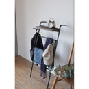 ラダーラック ハンガーラック 壁掛け 立て掛け おしゃれ シンプル 北欧 スタイリッシュ スリム 小物置き 天板 ラック お洒落 リビング 【納期B】【lic-nit-0024】