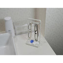 メガネスタンド メガネラック メガネ立て メガネ収納 スチールラック 珪藻土 吸水 ランドリー 洗面所 サニタリー 眼鏡収納ラック 眼鏡スタンド おしゃれ 【納期B】【lic-nit-0026】