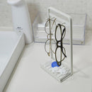 メガネスタンド メガネラック メガネ立て メガネ収納 スチールラック 珪藻土 吸水 ランドリー 洗面所 サニタリー 眼鏡収納ラック 眼鏡スタンド おしゃれ 【納期B】【lic-nit-0026】