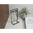 メガネスタンド メガネラック メガネ立て メガネ収納 スチールラック 珪藻土 吸水 ランドリー 洗面所 サニタリー 眼鏡収納ラック 眼鏡スタンド おしゃれ 【納期B】【lic-nit-0026】