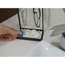 メガネスタンド メガネラック メガネ立て メガネ収納 スチールラック 珪藻土 吸水 ランドリー 洗面所 サニタリー 眼鏡収納ラック 眼鏡スタンド おしゃれ 【納期B】【lic-nit-0026】