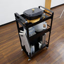 キッチンワゴン 収納ワゴン サイドワゴン ラック キャスター付き 3段 台所 キッチン ダイニング リビング ガレージ 倉庫 シンプル おしゃれ ホワイト ブラック 【納期B】【lic-nit-0028】