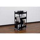 キッチンワゴン 収納ワゴン サイドワゴン ラック キャスター付き 3段 台所 キッチン ダイニング リビング ガレージ 倉庫 シンプル おしゃれ ホワイト ブラック 【納期B】【lic-nit-0028】