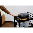 キッチンワゴン 収納ワゴン サイドワゴン ラック キャスター付き 3段 台所 キッチン ダイニング リビング ガレージ 倉庫 シンプル おしゃれ ホワイト ブラック 【納期B】【lic-nit-0028】