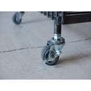 ダンボール収納ラック ストッカー 収納ワゴン 段ボール おしゃれ キャスターつき 倉庫 事務所 作業場 サイドワゴン インダストリアル 【納期B】【lic-nit-0031】