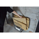 ダンボール収納ラック ストッカー 収納ワゴン 段ボール おしゃれ キャスターつき 倉庫 事務所 作業場 サイドワゴン インダストリアル 【納期B】【lic-nit-0031】