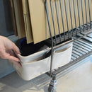 ダンボール収納ラック ストッカー 収納ワゴン 段ボール おしゃれ キャスターつき 倉庫 事務所 作業場 サイドワゴン インダストリアル 【納期B】【lic-nit-0031】