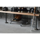 トロリー 収納 ラック キャスター付き 土台 台車 おしゃれ インダストリアル 靴 シューズラック スチール 小物置き ディスプレイラック 【納期B】【lic-nit-0032】