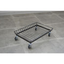 トロリー 収納 ラック キャスター付き 土台 台車 おしゃれ インダストリアル 靴 シューズラック スチール 小物置き ディスプレイラック 【納期B】【lic-nit-0032】