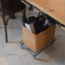 トロリー 収納 ラック キャスター付き 土台 台車 おしゃれ インダストリアル 靴 シューズラック スチール 小物置き ディスプレイラック 【納期B】【lic-nit-0032】