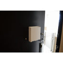 マスク収納ケース 50枚 収納 大容量 マスク入れ マスクケース マスク収納ボックス マグネット 磁石 スチール面 貼りつけ 壁掛け シンプル おしゃれ インテリア 【納期B】【lic-nit-0035】