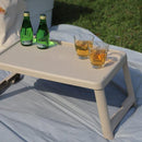 サイドテーブル 折りたたみ 折畳み ミニ 折れ脚 屋外 キャンプ アウトドア バーベキュー 物置き台 日本製 コンパクト 省スペース 収納 【納期B】【lic-nit-0037】