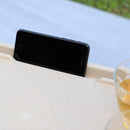 サイドテーブル 折りたたみ 折畳み ミニ 折れ脚 屋外 キャンプ アウトドア バーベキュー 物置き台 日本製 コンパクト 省スペース 収納 【納期B】【lic-nit-0037】