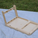 サイドテーブル 折りたたみ 折畳み ミニ 折れ脚 屋外 キャンプ アウトドア バーベキュー 物置き台 日本製 コンパクト 省スペース 収納 【納期B】【lic-nit-0037】