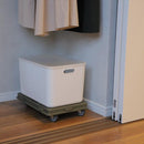 台車 家庭用 土台 キャリー カート スタンド 連結可能 エコ インテリア 馴染む 移動 運ぶ 運搬 キャリーカート キャスター タイヤ 日本製 【納期B】【lic-nit-0038】