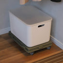 台車 家庭用 土台 キャリー カート スタンド 連結可能 エコ インテリア 馴染む 移動 運ぶ 運搬 キャリーカート キャスター タイヤ 日本製 【納期B】【lic-nit-0038】