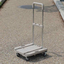 キャリーカート 台車 折りたたみ 折畳み コンパクト スリム 省スペース 収納 ハンドル 伸縮式 運搬 カート キャリー 家庭用 アウトドア キャンプ 屋外 おしゃれ 【納期B】【lic-nit-0039】