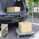 キャリーカート 台車 折りたたみ 折畳み コンパクト スリム 省スペース 収納 ハンドル 伸縮式 運搬 カート キャリー 家庭用 アウトドア キャンプ 屋外 おしゃれ 【納期B】【lic-nit-0039】