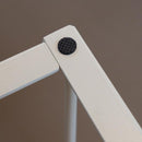 キッチンラック 棚 収納 オープンラック シンプル おしゃれ 北欧 ホワイト 白 天然木製 天板 スチール 脚 飾り台 土台 トースター レンジ 【納期B】【lic-nit-0043】