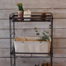 シェルフ 棚 収納 オープンラック ワイヤー スチール キャスター付き インダストリアル おしゃれ 無骨 ガレージ 車庫 オープンシェルフ 【納期B】【lic-nit-0044】