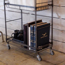 シェルフ 棚 収納 オープンラック ワイヤー スチール キャスター付き インダストリアル おしゃれ 無骨 ガレージ 車庫 オープンシェルフ 【納期B】【lic-nit-0044】