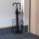 傘立て 傘たて 10本 収納 おしゃれ 家庭用 玄関 スチール ラック インダストリアル おしゃれ 無骨 アメリカン 事務所 店舗 オフィス 収納 【納期B】【lic-nit-0046】