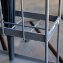 傘立て 傘たて 10本 収納 おしゃれ 家庭用 玄関 スチール ラック インダストリアル おしゃれ 無骨 アメリカン 事務所 店舗 オフィス 収納 【納期B】【lic-nit-0046】