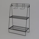 ラック 収納 棚 ワイヤー スチールラック 飾り台 置き場 観葉植物 シンプル おしゃれ インダストリアル 無骨 ハンキンググリーン対応 【納期B】【lic-nit-0047】